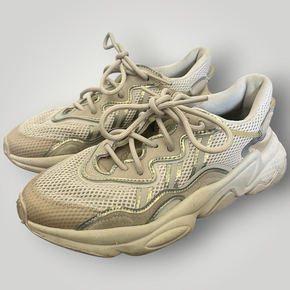 SIZE 5 - Adidas Ozweego Bliss Iridescent Taupe Men’s/Women’s Size 6.5 ART FV9655
